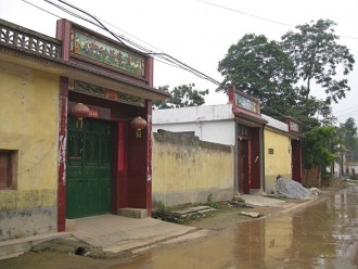 Typowe zabudowy w Chenjiagou