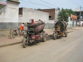 Jeden z osobliwych widoków w Chenjiagou