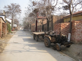 Jeden z osobliwych widoków w Chenjiagou