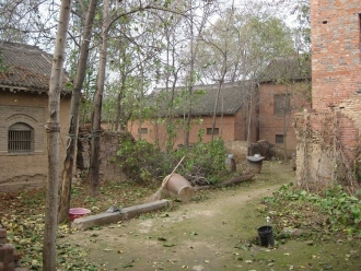 Typowa zabudowa w Chenjiagou
