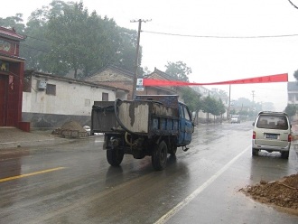 Jeden z osobliwych widoków w Chenjiagou
